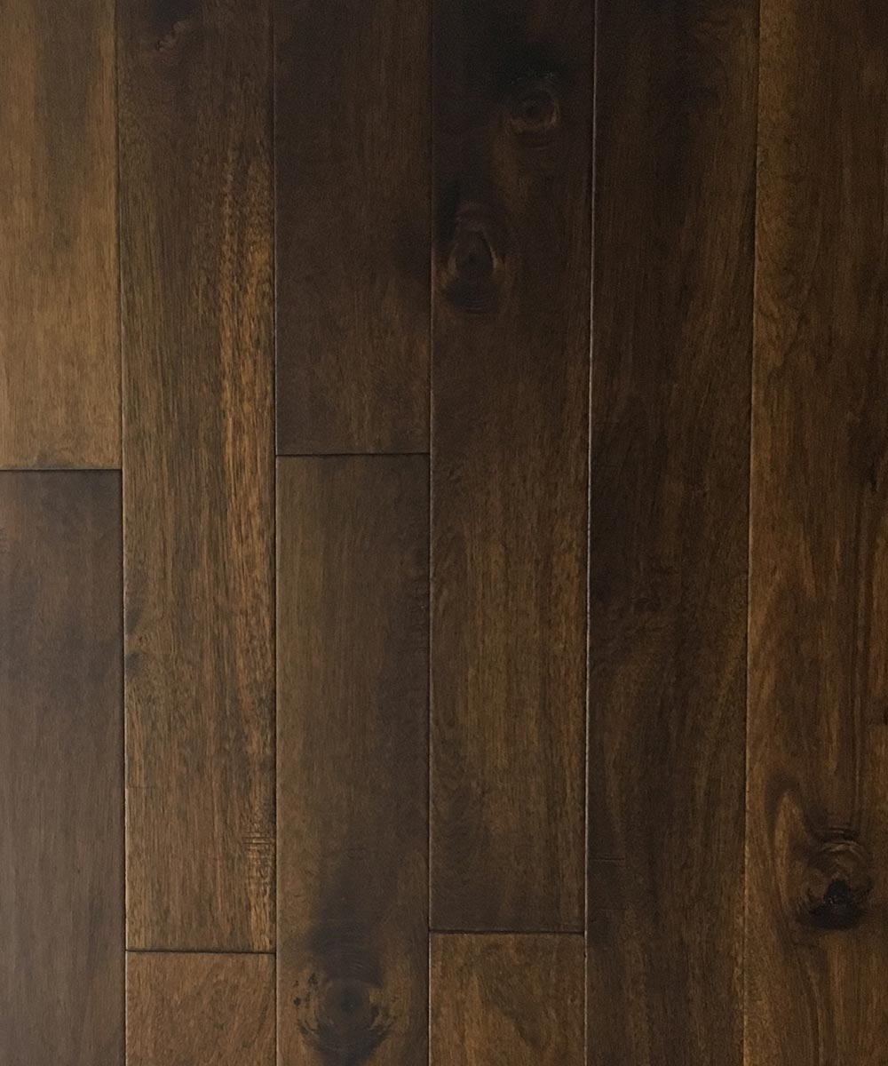Hickory Engineered Handscraped Wood Floors